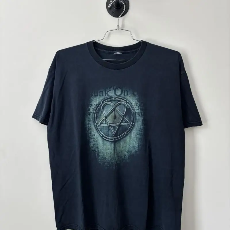 Band Tee Faded 90S - Koszulka męska HIM vintage, rozmiar XL,