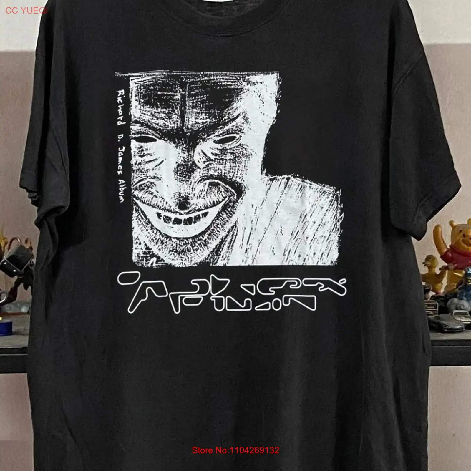 Vintage Fashion Style Men - Reprint Aphex Twin 90s Retro style
