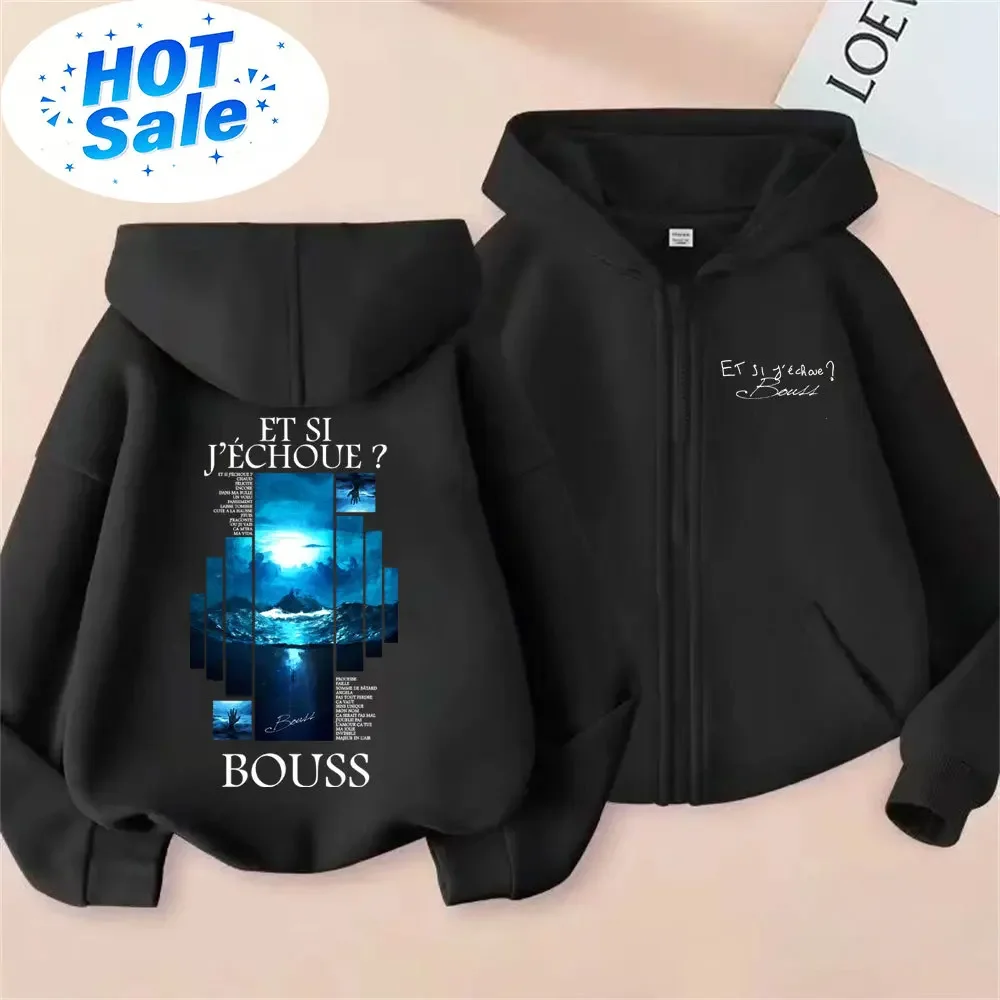 Vintage Fashion Pop Up - Bluza z kapturem Rapper BoussEt Si