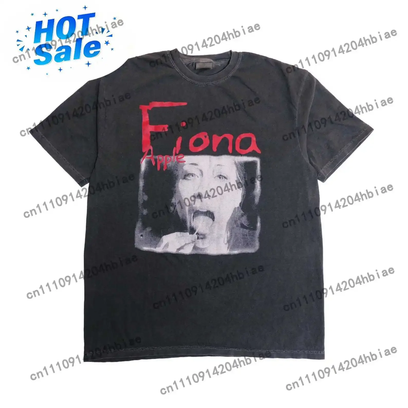 Band Tee Faded 90S - Fiona Apple When The Pawn... Koszulka