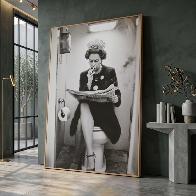 Vintage Fashion Newspaper - Obraz na płótnie: Kobieta w stylu