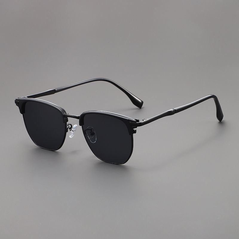 Vintage Fashion Trends - Luksusowe kwadratowe okulary przeciwsłoneczne męskie damskie
