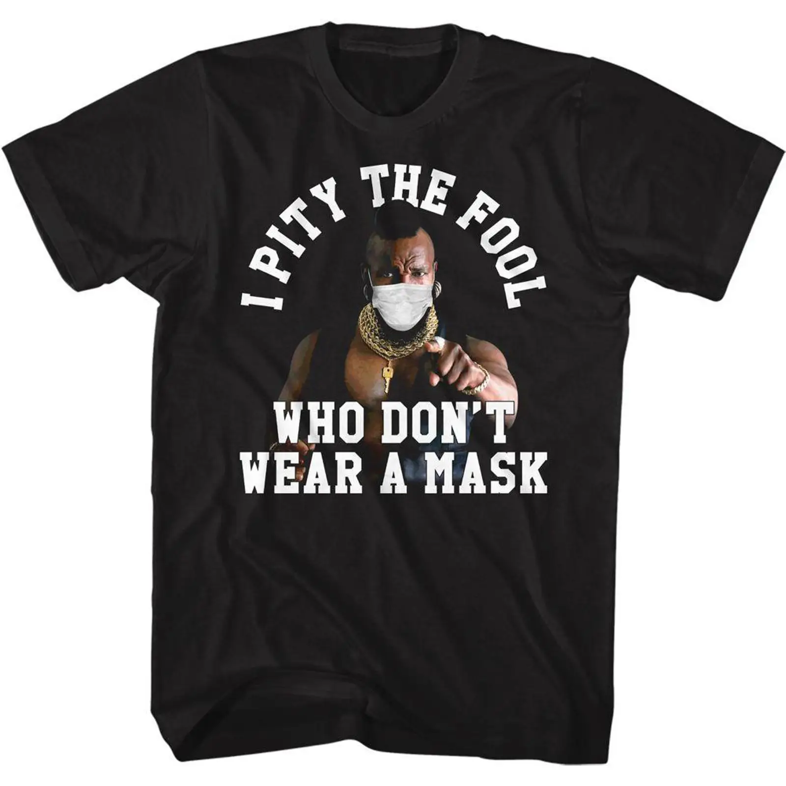 Vintage Fashion Icons - Koszulka Mr T Pity The Fool