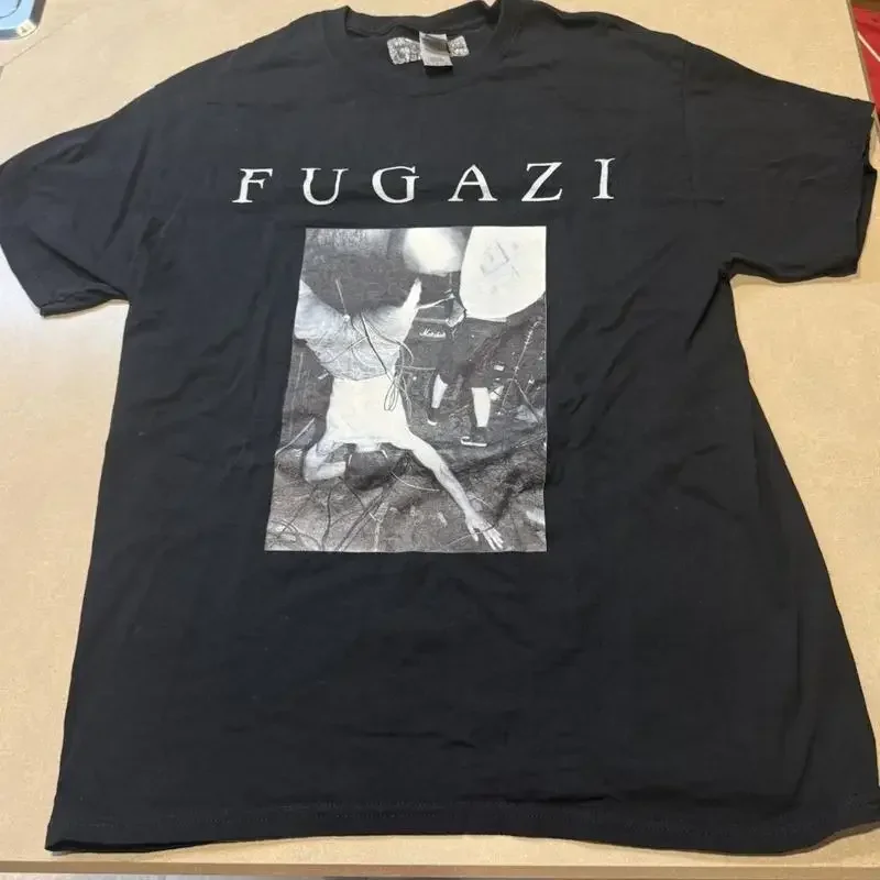 Band Tee Faded 90S - Rzadka koszulka zespołu punkowego Fugazi w
