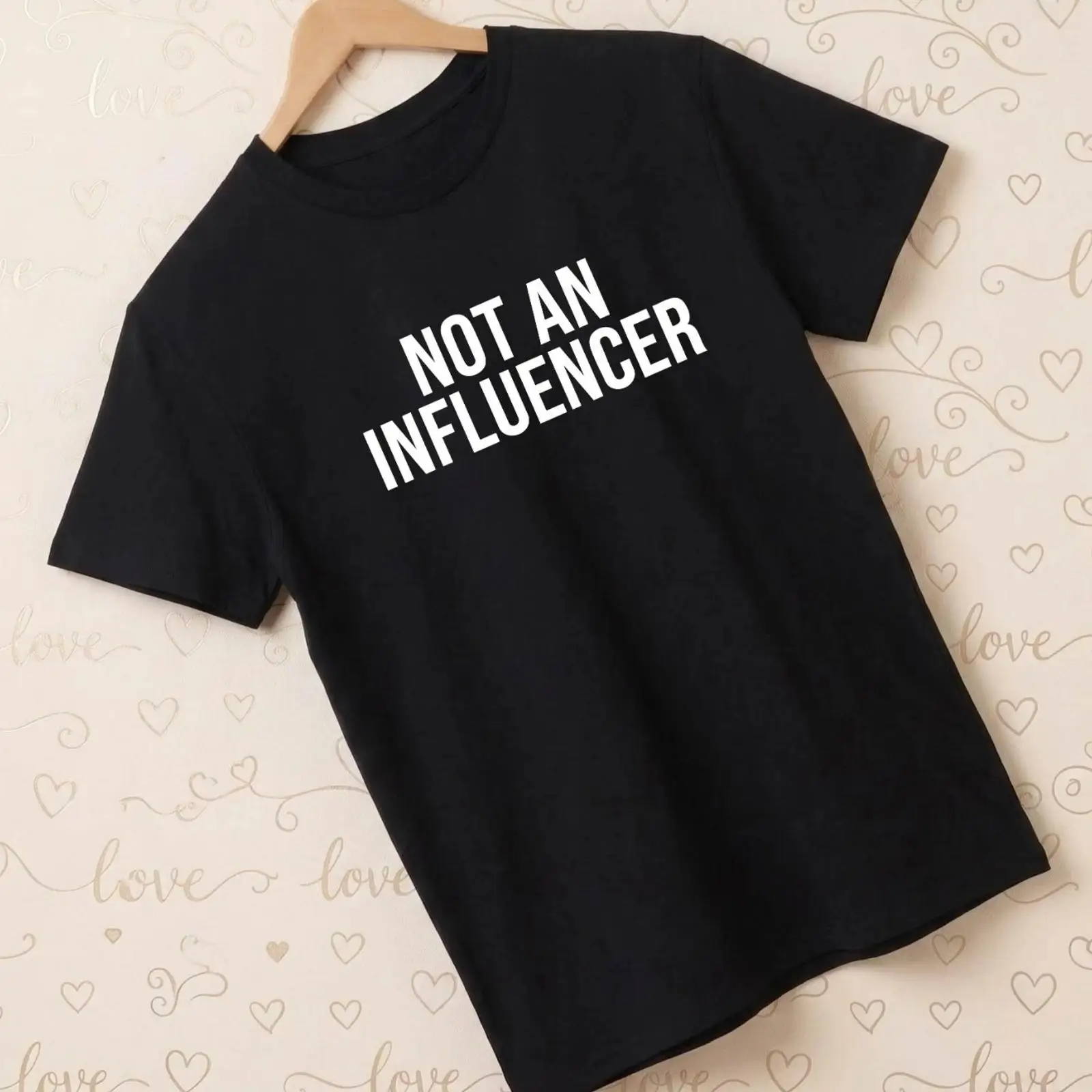 Vintage Fashion Influencer - Koszulka „Nie jestem influencerem” – zabawny