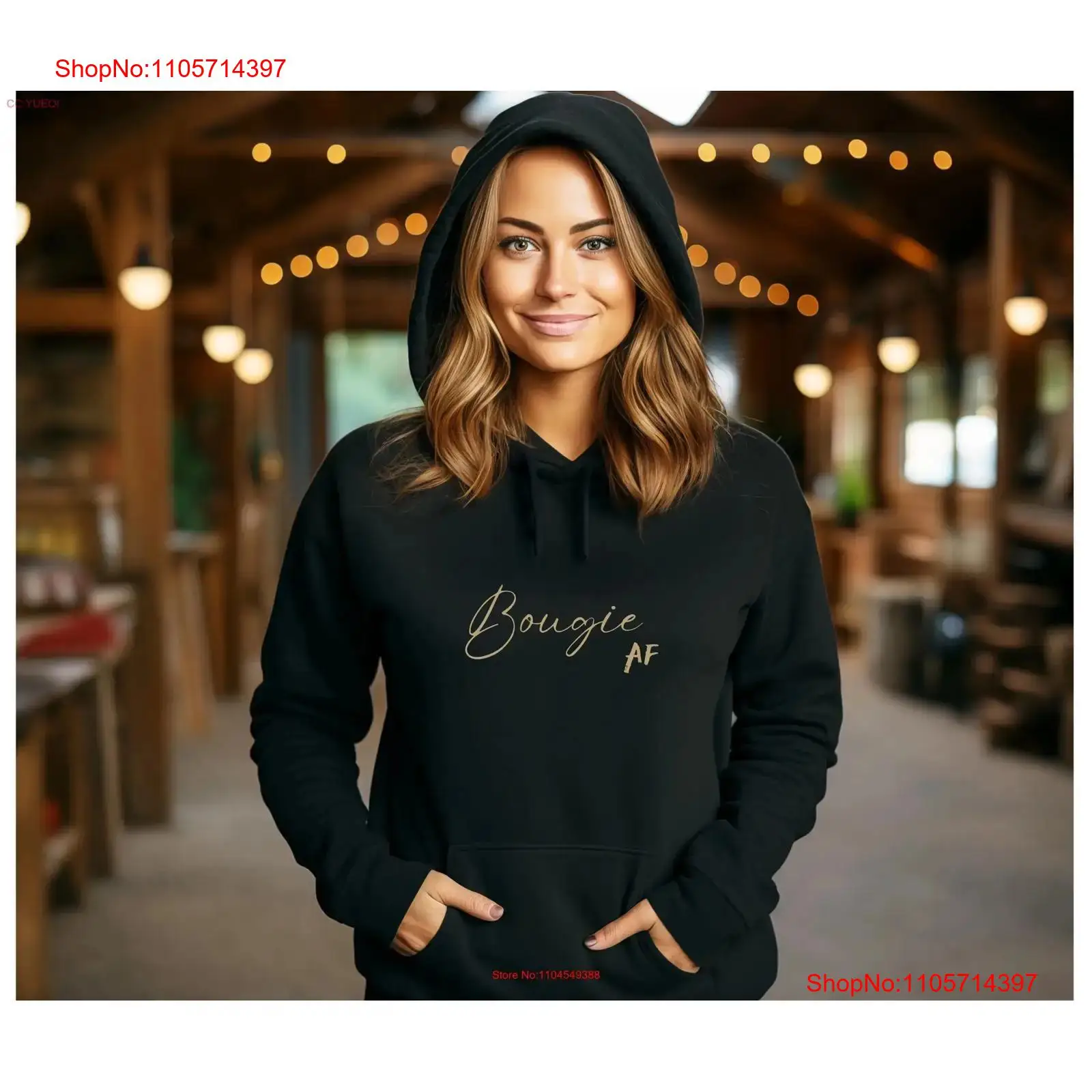 Vintage Fashion Influencer - Koszulka Bougie AF Glam Fashion Influencer