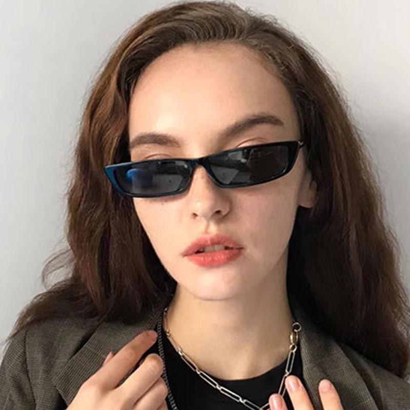 Vintage Fashion Trends - Małe prostokątne okulary przeciwsłoneczne damskie retro