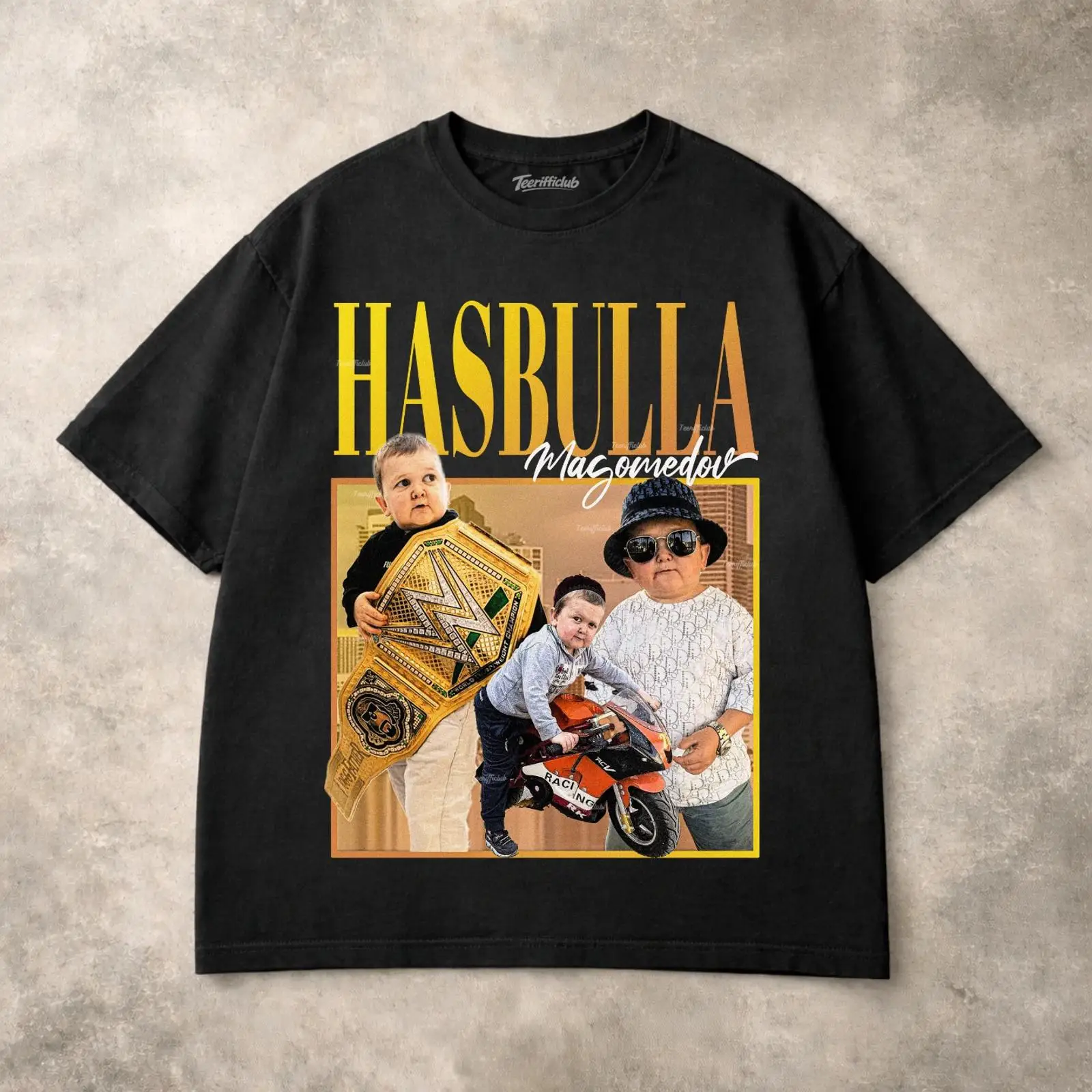 Vintage Fashion Influencer - Koszulka Hasbulla Śmieszny Meme Influencer Viralna