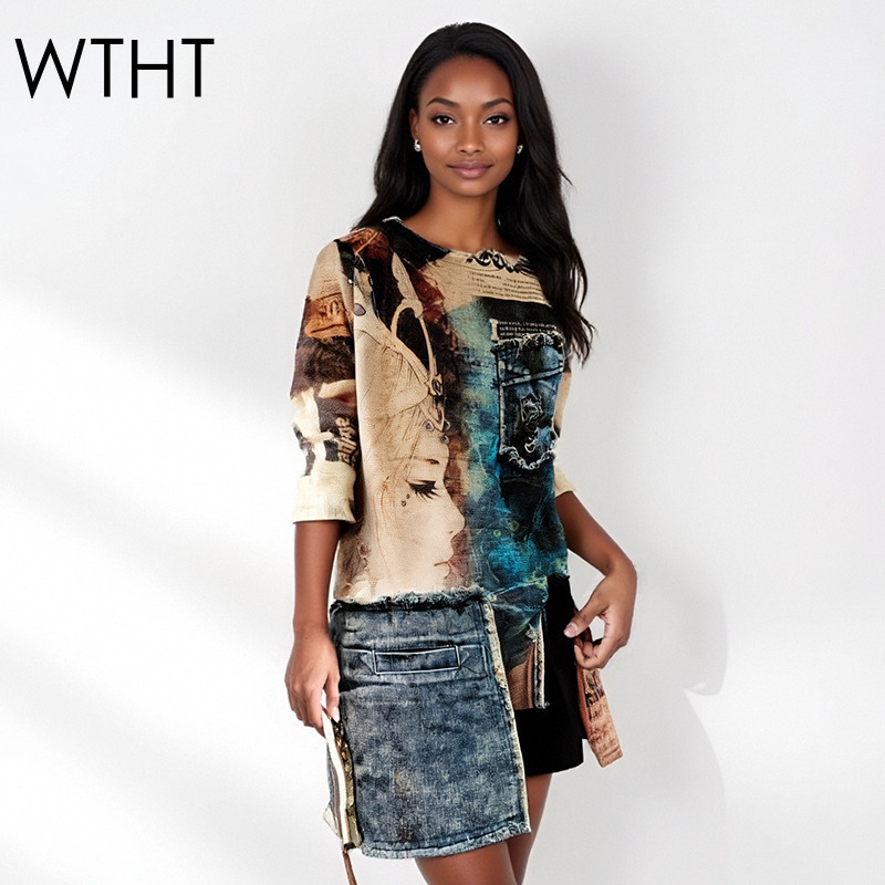 Vintage Fashion Influencer - WTHT Vintage Moda Damska Swetry z
