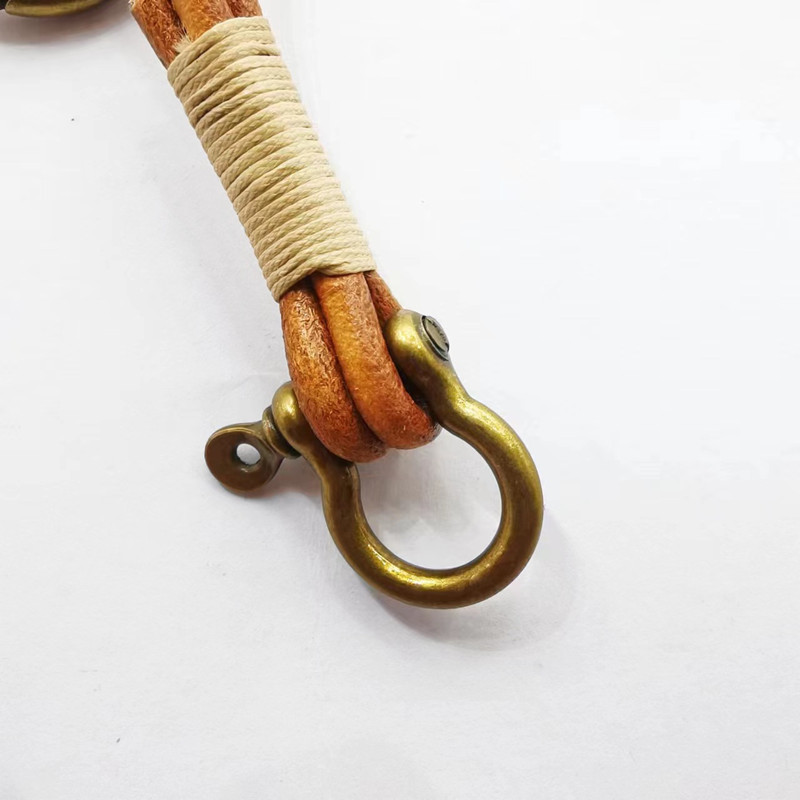 Skórzany sznurek z haczykiem,  – Vintage Fashion Ornaments recenzja i cena