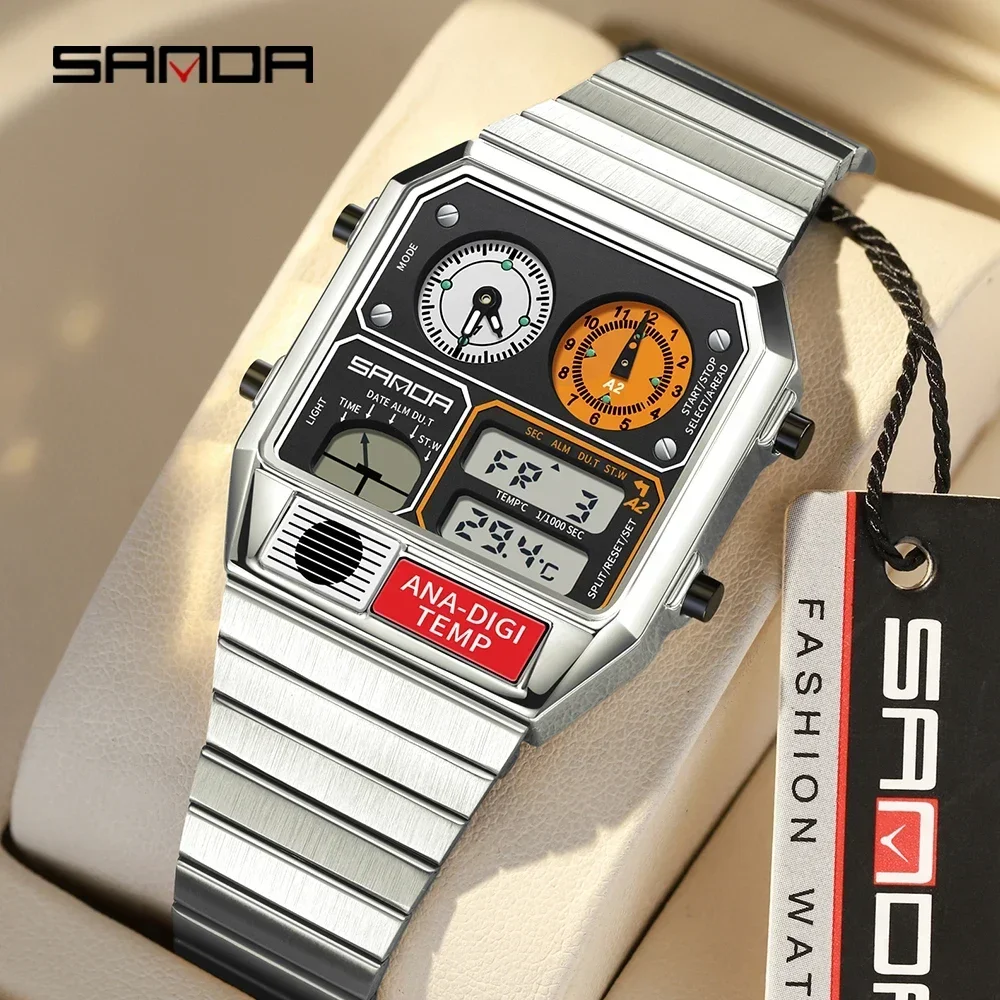 SANDA 3192 Modny Zegarek Unise – Vintage Fashion Complete recenzja i cena