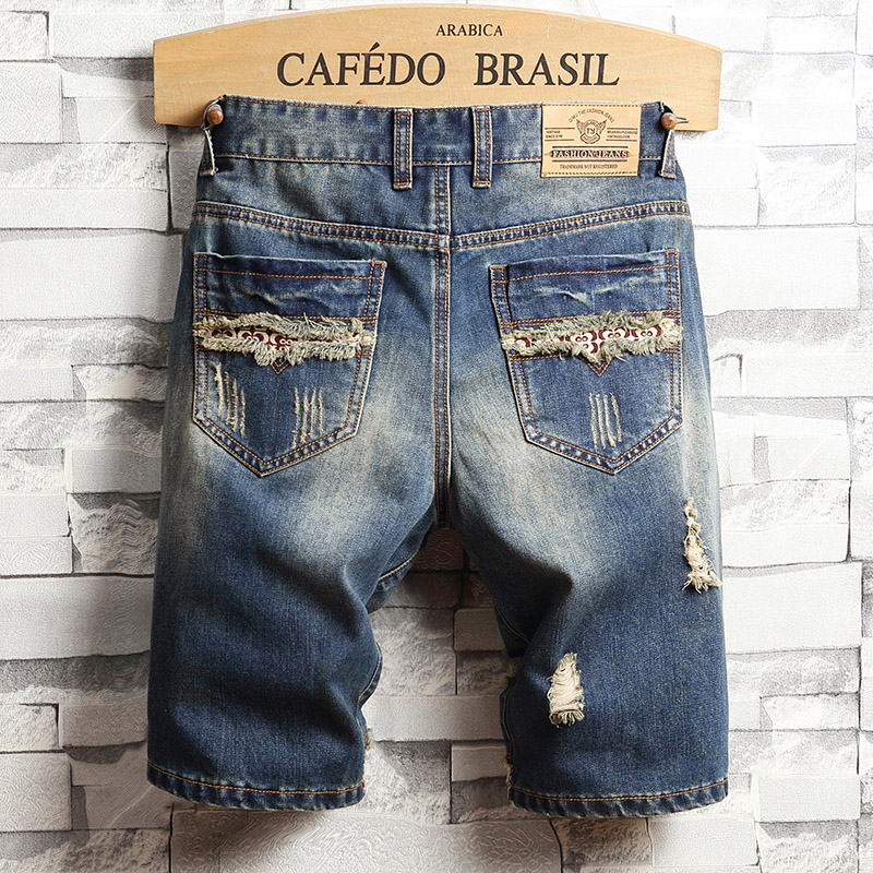 Podarte dżinsowe szorty hip-ho – Vintage Fashion Jeans recenzja i cena