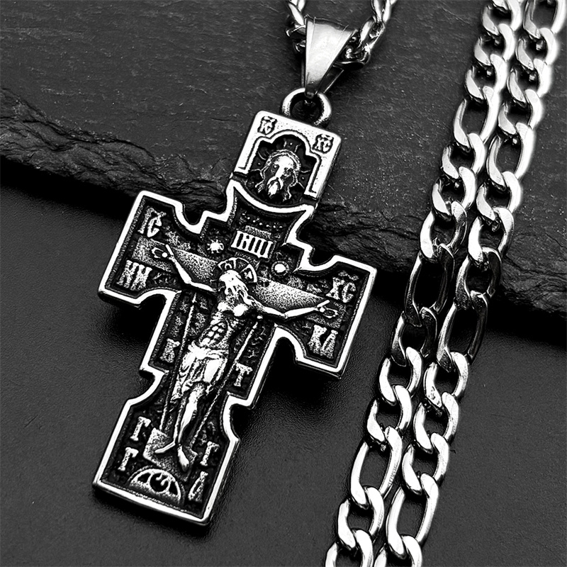 Vintage Orthodox Icon Cross Je – Vintage Fashion Icons recenzja i cena