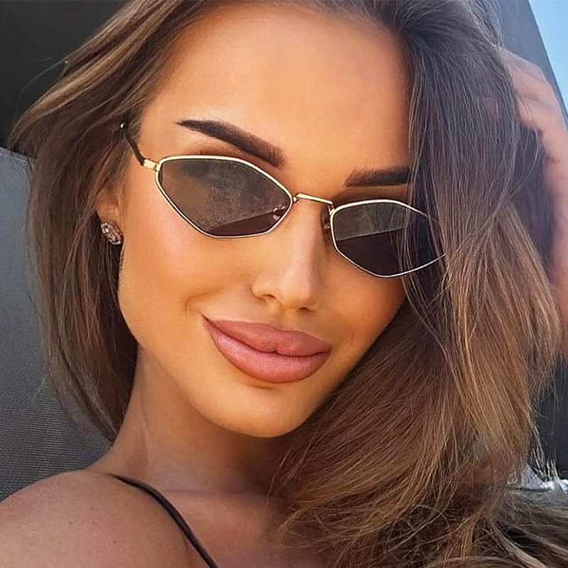 Modne wielokątne małe okulary  – Vintage Fashion Trends recenzja i cena