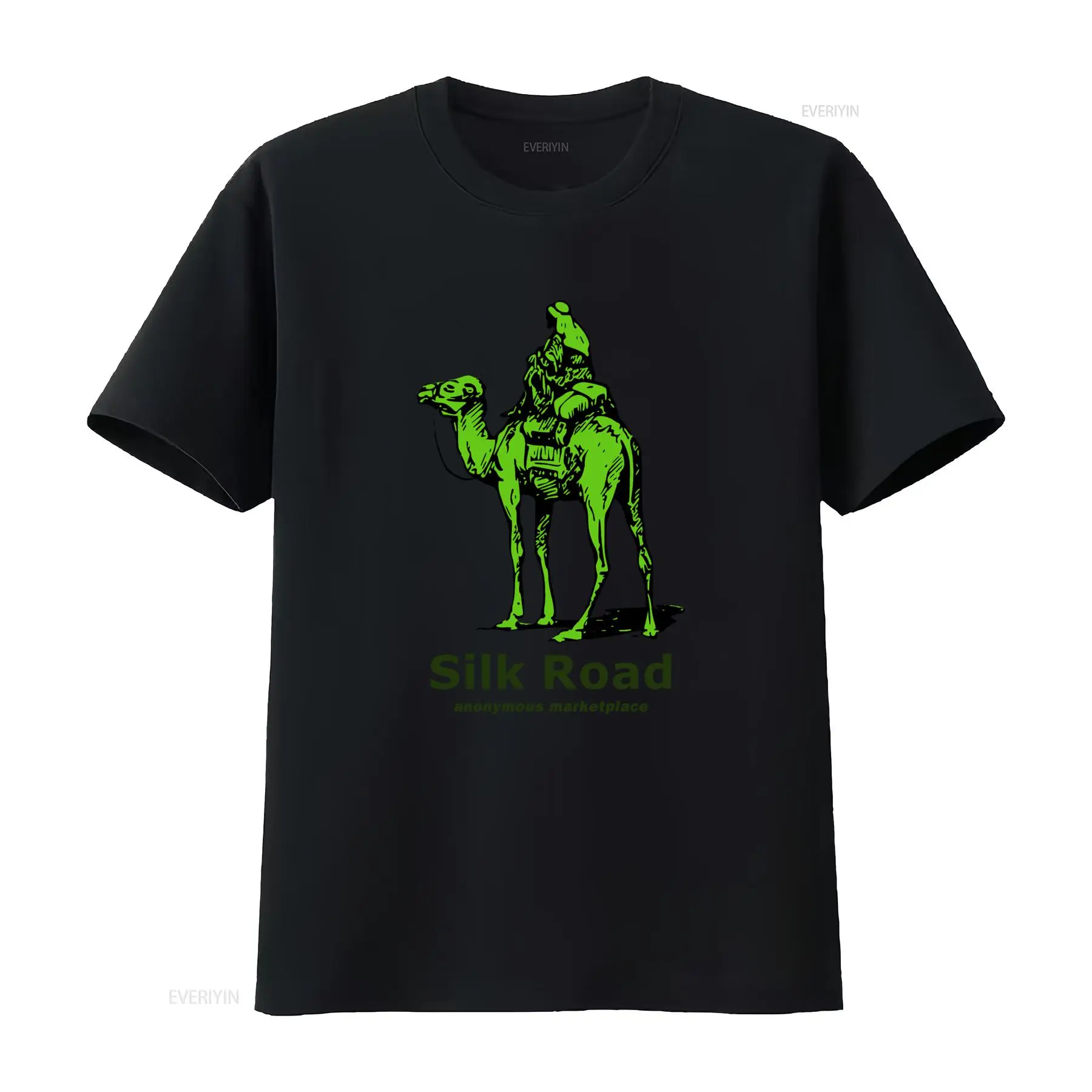 Koszulka Silk Road Retro Zielo – Vintage Fashion Style Men recenzja i cena
