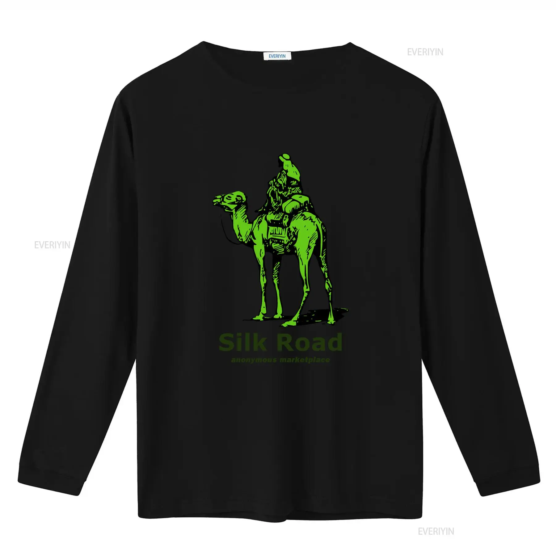 Koszulka Silk Road Retro Zielo – Vintage Fashion Style Men recenzja i cena