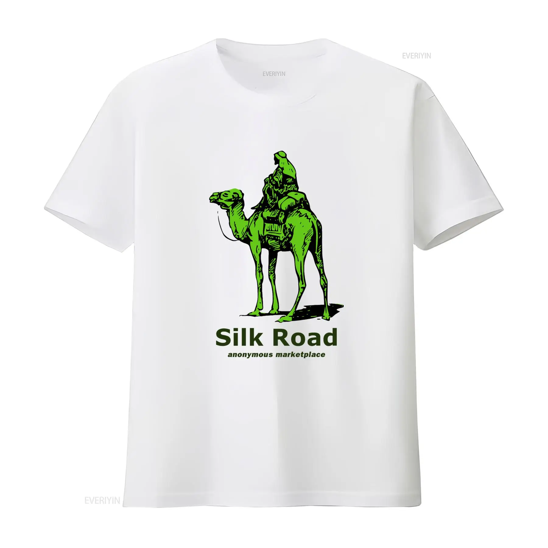 Koszulka Silk Road Retro Zielo – Vintage Fashion Style Men recenzja i cena