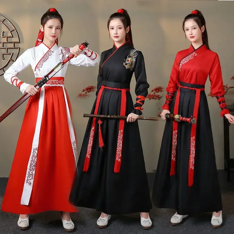 Nowoczesny damski zestaw Hanfu – Vintage Fashion Style Men recenzja i cena