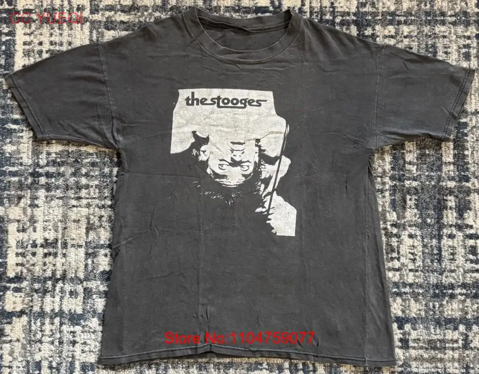 Vintage 90s The Stooges Iggy P – Band Tee Faded 90S recenzja i cena