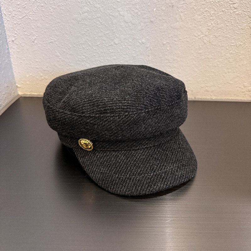 Damski Wełniany Beret Gazeciar – Vintage Fashion Hats recenzja i cena