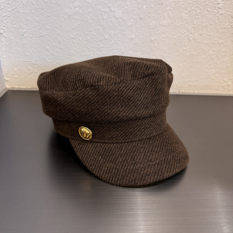 Damski Wełniany Beret Gazeciar – Vintage Fashion Hats recenzja i cena
