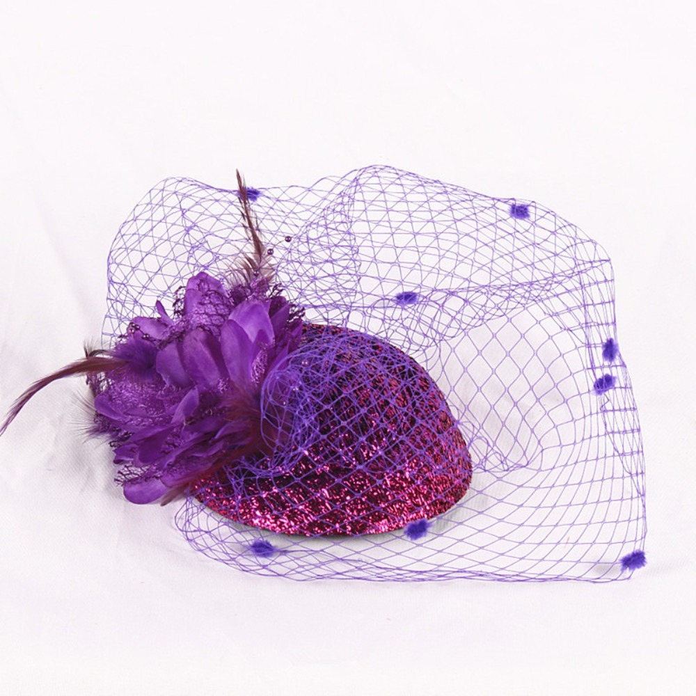 Modny poliestrowy welon ślubny – Vintage Fashion Hats recenzja i cena