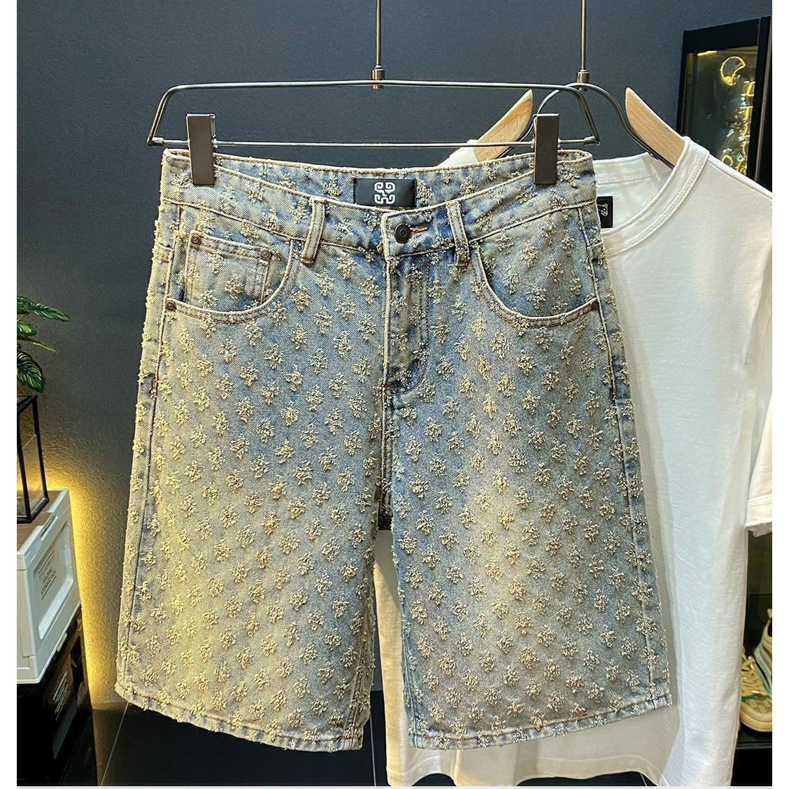 Letnie dżinsowe szorty męskie  – Vintage Fashion Jeans recenzja i cena
