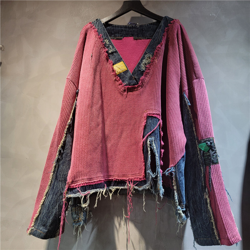 WTHT Modny damski sweter z den – Vintage Fashion Influencer recenzja i cena