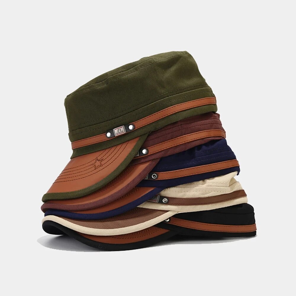 Casual Cadet Hat Man Flat Top  – Vintage Fashion Hats recenzja i cena