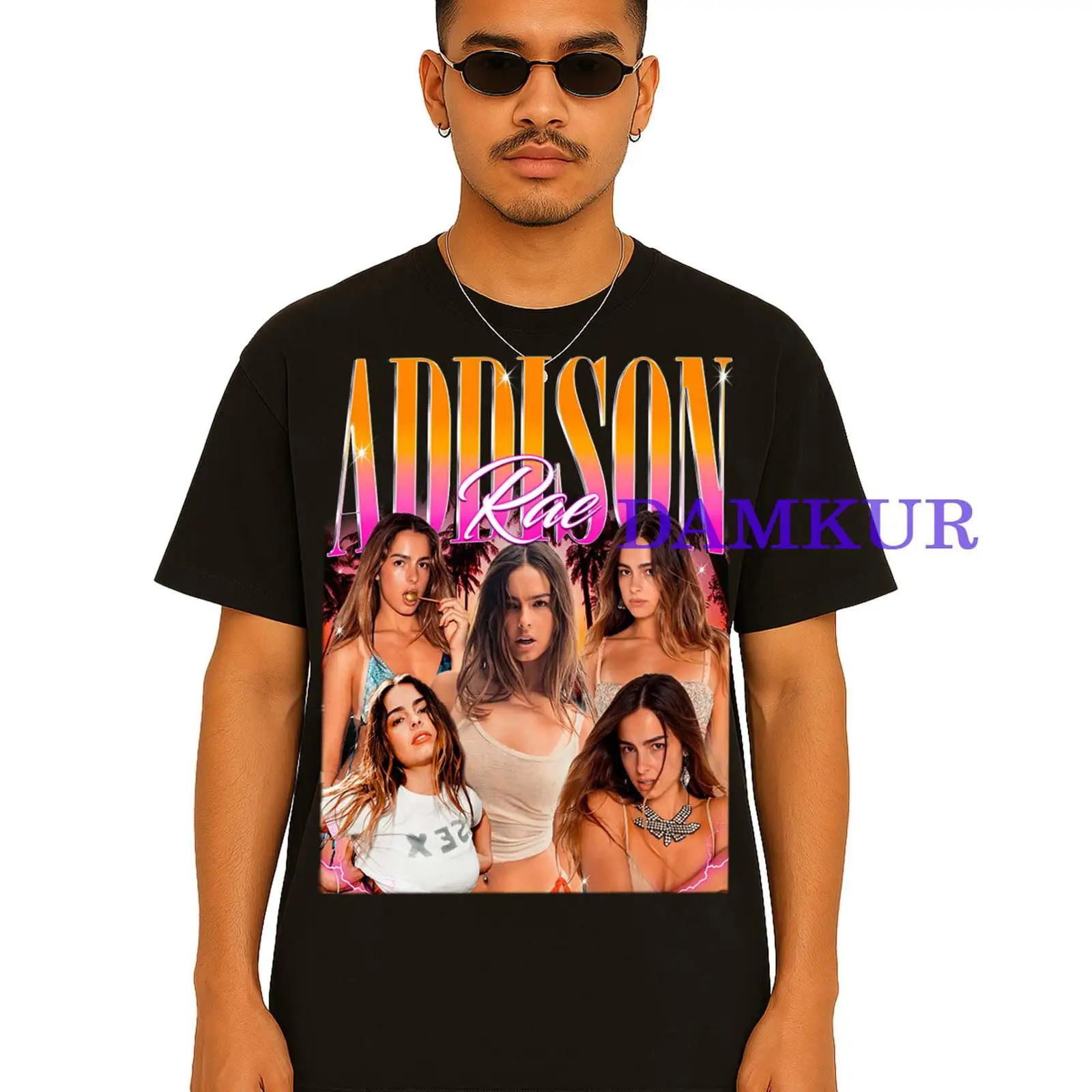 Vintage'owa koszulka Addison R – Vintage Fashion Influencer recenzja i cena