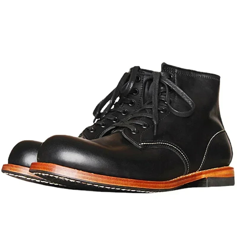 Vintage męskie Goodyear-Welted – Vintage Fashion Style Men recenzja i cena