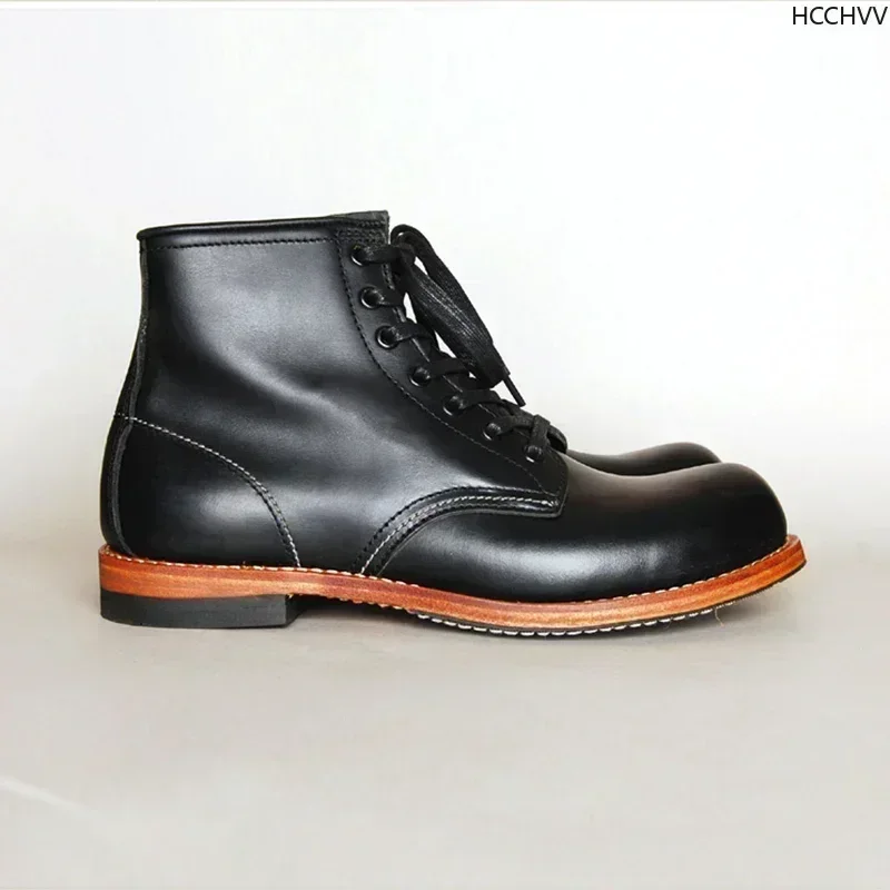 Vintage męskie Goodyear-Welted – Vintage Fashion Style Men recenzja i cena