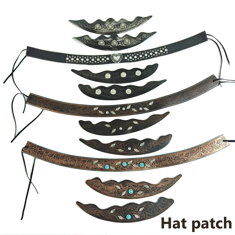Skórzany pasek do kapelusza w  – Vintage Fashion Hats recenzja i cena