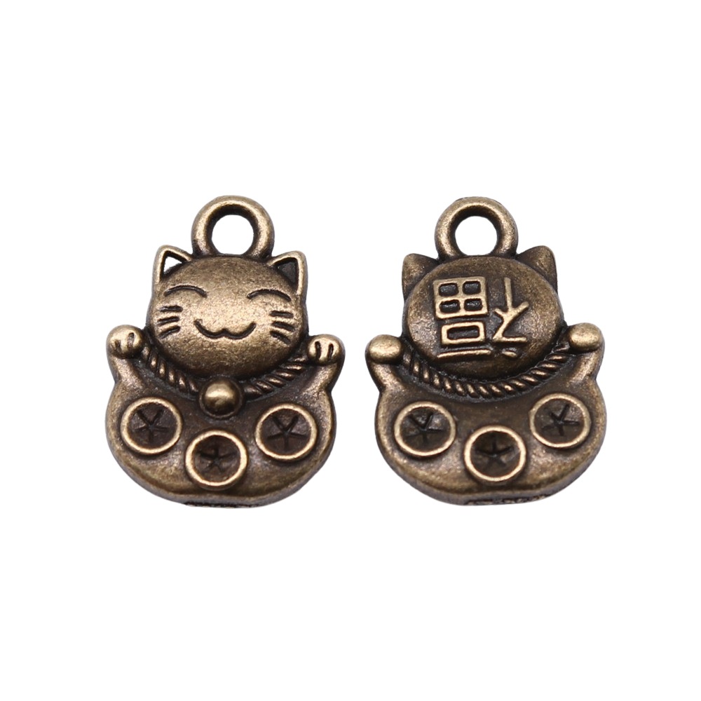10 szt. 15x11mm 3 Kolory Antyc – Vintage Fashion Words recenzja i cena